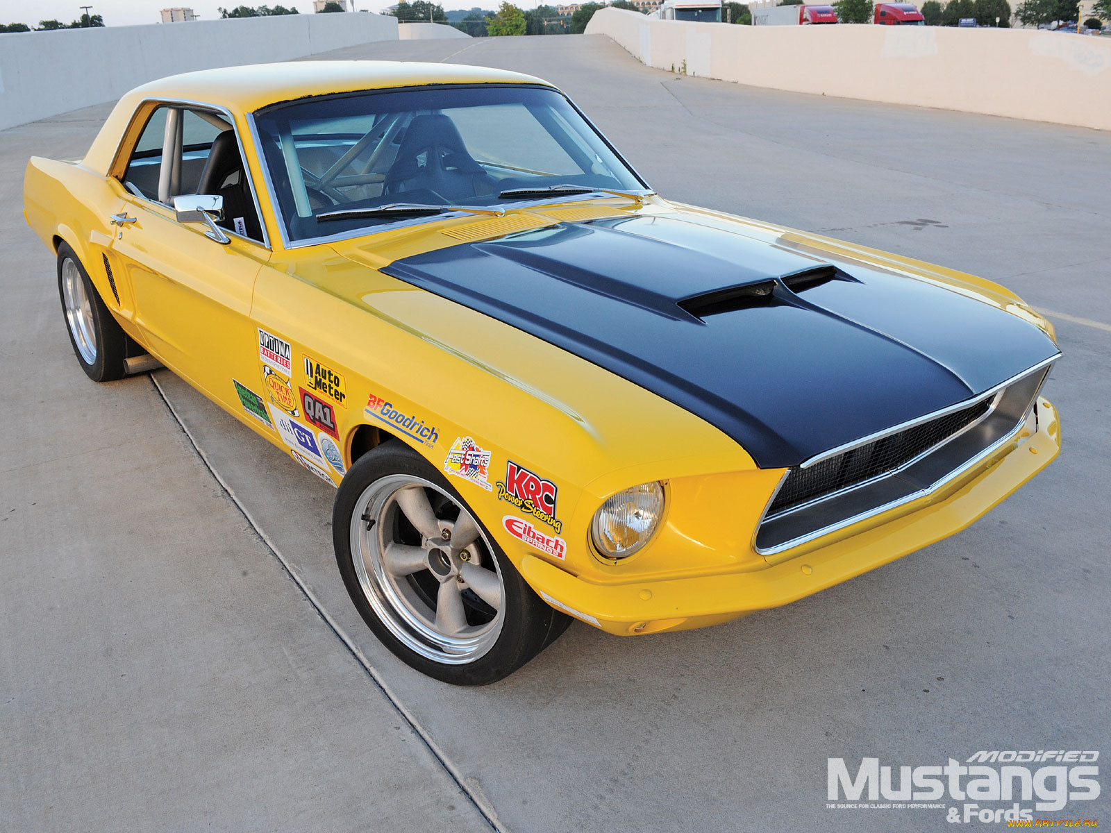 1968, ford, mustang, coupe, 